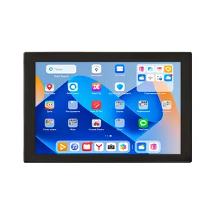 Kim loại cộng với kính gồ ghề công nghiệp 17inch màn hình cảm ứng USB Màn hình cảm ứng Android Panel PC