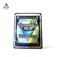 Emballages de produits comestibles Sacs en mylar anti-odeur 3.5g Feuille imprimée par gravure personnalisée Plastique biodégradable laminé Ziplock refermable