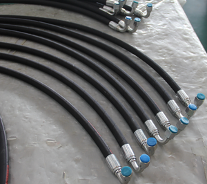 LT588 Mangueras de manguera de goma hidráulica en espiral de 4 hilos de goma personalizada de silicona Oem Break Rohs <span class=keywords><strong>Color</strong></span> Material Tubo de origen - Product Image 5