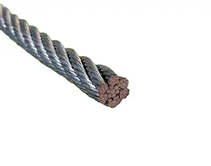 7x7 (6/1) -câble métallique de noyau de brin de fil