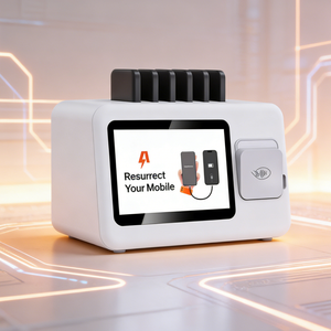 Station de location de batteries externes portables 2026 – Solution intelligente de recharge pour entreprises avec 6 emplacements et NFC POS – Station de location de batteries partagées - Product Image 1