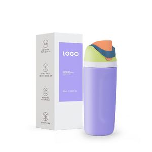 304 Stainless Steel Macaron Color Insulated <b>Cup</b> with Handle <b>Large</b> Capacity Sports Water <b>Cup</b> Straw Fruit <b>Cup</b> - Product Image 5