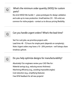 Precision CNC Turning Copper Stainless Steel <strong>Parts</strong> 304 316 C11000 C36000 Material Food Medical Grade - Product Image 6
