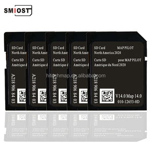 Smiost สำหรับแผนที่เมอร์เซเดสการ์ดความจำระบบแอนดรอยด์ SD Cid สำหรับรถยนต์ <span class=keywords><strong>Garmin</strong></span> GPS <span class=keywords><strong>NAV</strong></span> SAT 32GB A218 8403 USA - Product Image 2