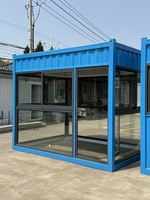 Nouvelle conception de maisons conteneurs détachables pour hôtels et hôpitaux, un étage, 20 pieds, 40 pieds, bonne isolation thermique, bureaux en conteneurs
