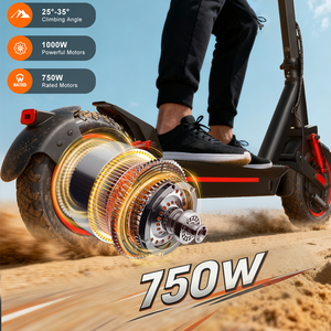 Scooter Eléctrico Plegable de 8.5 Pulgadas y 48V, 750w, Económico, de Dos Ruedas, Aleación de Aluminio, Carga Máxima 150kg, para Adultos - Product Image 4