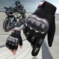 Guantes de Motociclismo de Carreras con Pantalla Táctil y Protección de Nudillos Antideslizantes