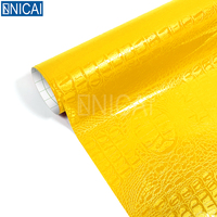 Film de protection 3D effet crocodile de haute qualité pour voiture, film décoratif pour peinture automobile, film de protection pour voiture à motif crocodile
