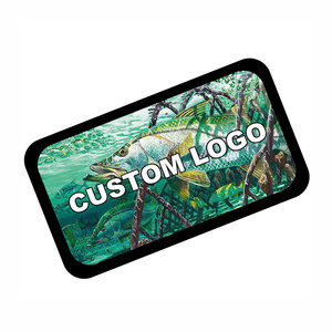 Custom Logo Iron-On <strong>Patches</strong> for Fishing Style Hats Printed Fabric with Resin <strong>Design</strong> Your <strong>Own</strong> Hat Decorations - Product Image 1