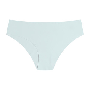 Culottes sans couture pour femmes, taille mi-haute, couleur unie, style basique, sous-vêtements en tricot - Product Image 6