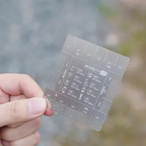 Règle de référence pour la finesse de mouture du café, outil auxiliaire pour le broyage manuel des grains de café italiens - Product Image 6