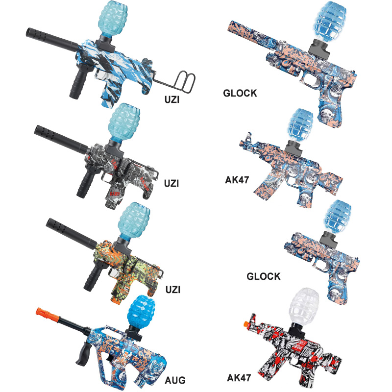Игрушки для уличных электрических гелевых пистолетов, стрельба из водяных шариков, новый Amazon, 2022 г.