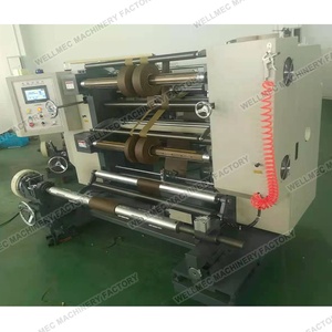 LS-1100/LS-1300 dọc loại phim rạch Rewinder Máy Bopp Pet PP PE cuộn để cuộn với động cơ và PLC thành phần cốt lõi - Product Image 6