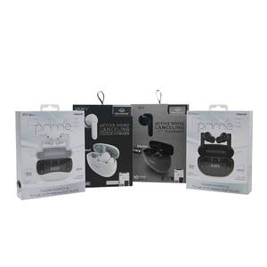 Window Paper Packaging <b>Box</b> With Hanging Hole, Custom Logo For Wireless Earphones Gift <b>Packing</b> - Product Image 1