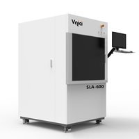 Printer 3D SLA600 Otomatis untuk Prototipe dengan Cepat, Bahan ABS, Konektivitas USB, dan Garansi 1 Tahun