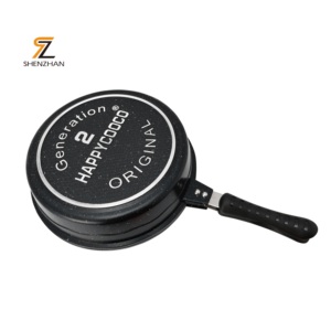 Sartén <span class=keywords><strong>de</strong></span> <span class=keywords><strong>parrilla</strong></span> doble <span class=keywords><strong>de</strong></span> forma redonda antiadherente Sartén <span class=keywords><strong>de</strong></span> aluminio <span class=keywords><strong>de</strong></span> doble cara <span class=keywords><strong>de</strong></span> 28cm con tapa <span class=keywords><strong>de</strong></span> baja presión - Product Image 1