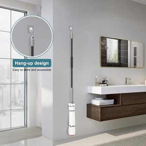 Mopa de algodón giratoria de fácil uso para el hogar, sin necesidad de usar las manos, para limpiar el suelo - Product Image 5