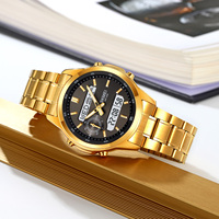 Reloj Digital SKMEI 2284 de Lujo para Hombre, Clásico y Moderno, Resistente al Agua 3ATM, Luminoso, con Alarma, Cronógrafo y Correa de Acero Inoxidable