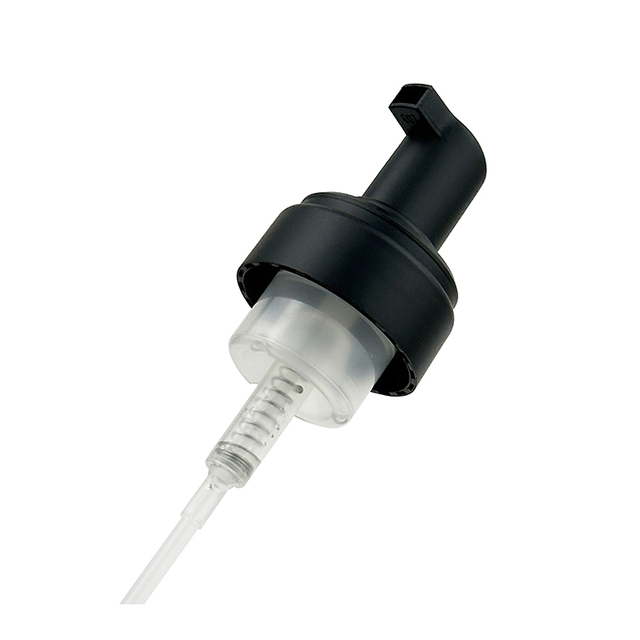 Factory Supply 43mm Plastic Foam Pump Sprayer with Cover for Cleansing Mousse and Foaming Dispenser for Bottles