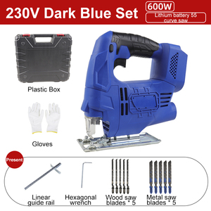 <span class=keywords><strong>Scie</strong></span> <span class=keywords><strong>sauteuse</strong></span> sans fil au lithium de qualité industrielle, moteur en cuivre pur, <span class=keywords><strong>scie</strong></span> <span class=keywords><strong>sauteuse</strong></span> électrique, coupe en biseau à 45°, coupe du bois et du métal, bricolage, travail du bois - Product Image 1