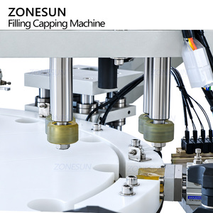 เครื่องบรรจุและปิดฝาขวดอัตโนมัติแบบหมุน ZONESUN ZS-AFC3 สำหรับน้ำเชื่อม น้ำมันหอมระเหย ยาหยอดตา และขวดสเปรย์ - Product Image 4