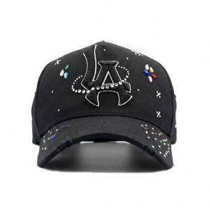 2026 Total Black 31 Gorra El Mago 31 Hats Bordado Thirty One Hats Gorra de Béisbol de Ala Ancha con Pedrería Gorras 31 Hats El <span class=keywords><strong>Magi</strong></span> - Product Image 4