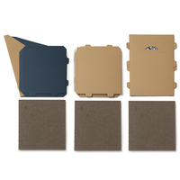Maisonnette à gratter pour chat en carton ondulé, modulaire et personnalisable, écologique, à assembler soi-même, mobilier de jeu pour chats multiples