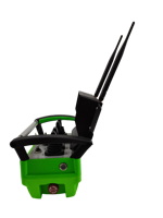 Télécommande sans fil pour véhicules, grue, caméra, écran d'affichage, code d'apprentissage, étanche, portée 500m, construction plastique et métallique