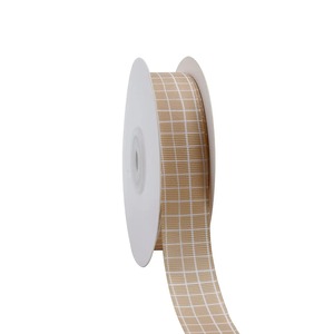 Ruban gros-grain personnalisé en polyester/coton recyclé avec motif imprimé pailleté, largeur 1-1/2 pouces, pour emballage cadeau, cheveux, bricolage et décoration intérieure - Product Image 3