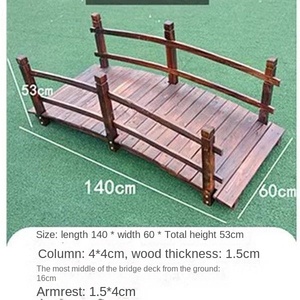 Extérieur Anti-corrosion Paysage <span class=keywords><strong>En</strong></span> <span class=keywords><strong>Bois</strong></span> Massif <span class=keywords><strong>Petit</strong></span> Pont <span class=keywords><strong>En</strong></span> Arc Étang À Poissons Carbonisé Cour <span class=keywords><strong>En</strong></span> <span class=keywords><strong>Bois</strong></span> Magpie <span class=keywords><strong>Jardin</strong></span> <span class=keywords><strong>De</strong></span> Mariage - Product Image 6