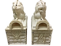 Moule en plastique ABS haute précision pour statue de lion, décoration de jardin, moules en béton 3D, utilisation extérieure, marque Reazone, modèle avec service de 3 ans