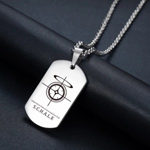 Anime gioco blu archivio <span class=keywords><strong>la</strong></span> collana di animazione Abydos Sunaookami ciondolo uomo donna moda Halloween accessori Cosplay regali - Product Image 3