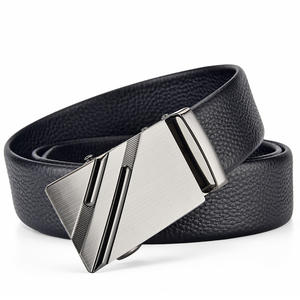<span class=keywords><strong>2022</strong></span> nuevo estilo de cinturón de negocios con hebilla automática para hombres cinturón suave personalizado del fabricante - Product Image 4