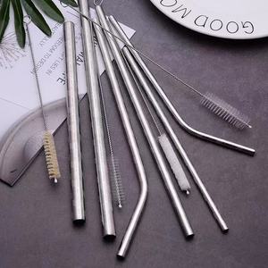 Thân Thiện Với Môi Trường 5 Chiếc Ống Hút Bằng Thép Không Gỉ Với Bàn Chải Làm Sạch - Product Image 5