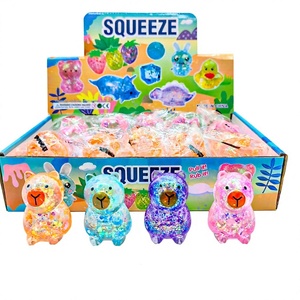 Capybara Glitter Realistic TPE Comforter Stress Relief Toy Slow <b>Rebound</b> Unisex 14 Years & up Office Workers Fun Squeeze Toy - Product Image 6
