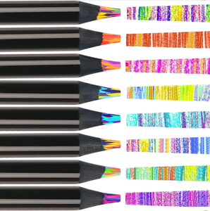 Lápices <span class=keywords><strong>de</strong></span> <span class=keywords><strong>Colores</strong></span> <span class=keywords><strong>de</strong></span> Madera Personalizados al por Mayor, Preafilados, <span class=keywords><strong>Colores</strong></span> Arcoíris, Recarga, Nuevo Regalo <span class=keywords><strong>de</strong></span> Papelería para Niños - Product Image 4