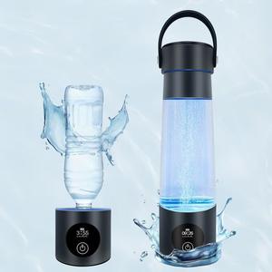 Bouteille d'eau hydrogénée portable OEM 500 ml, technologie SPE PEM, générateur d'hydrogène riche en PPB pour la maison et les voyages - Product Image 4