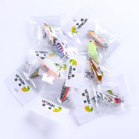 Mini 5cm 3g corps dur leurre appât ABS plastique bionique naufrage leurre de pêche avec crochet triple pour la pêche en rivière lac ruisseau