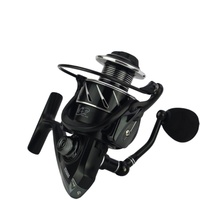 Moulinet de pêche à lancer Byloo Round Full Metal Drum Brand Black Hawk Ll