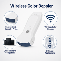 Sonda de Ultrasonido Doppler Color Premium, Transductor Lineal de Ultra Alta Frecuencia de 7.5MHz y 10MHz, Aplicable en Clínicas y Hospitales