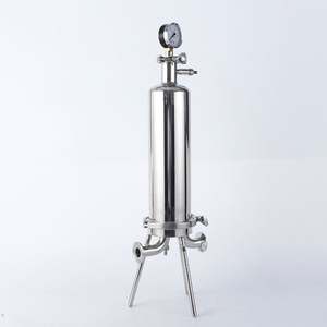 Filtro de Precisión de Acero Inoxidable 304 de 10 Pulgadas, Sistema de Filtración de Líquidos Químicos Finos, Filtro de Núcleo Único - Product Image 5