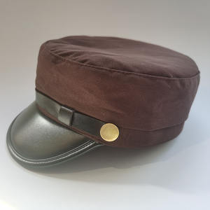 Costume extérieur quotidien nouveauté Limo Chauffeur chapeau voyage décontracté chauffeur <span class=keywords><strong>de</strong></span> <span class=keywords><strong>taxi</strong></span> chapeaux Costume <span class=keywords><strong>de</strong></span> conducteur noir pour Style <span class=keywords><strong>de</strong></span> caractère - Product Image 4