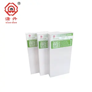 Xiaodan placa branca pura da espuma de celuka, superfície pvc lisa, com propriedades isolantes altas folhas de plástico
