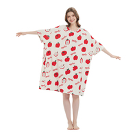 Nouveau personnalisé grande taille surdimensionné robe de nuit t-shirt été ample long pyjamas sommeil t-shirt chemise de nuit pour femmes filles