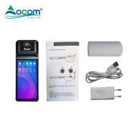 Sistema POS de 5,99 pulgadas, 4G, Android 13, inteligente, de mano, NFC, POS, móvil, impresora de 58mm, portátil, POS móvil