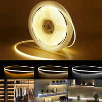 Pixel 100m wachsen Rgbic Lichter Neonlicht Rgbw Großhandel 3mm TV Hintergrund beleuchtung Orgenal Cob Led Strip
