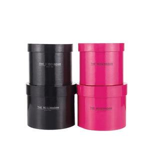 Kotak Bunga Bulat Dua Buah Set Kemasan Bunga Grosir 2024 untuk Toko Bunga Hari Valentine - Product Image 6