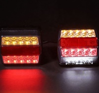 Kit de feu arrière magnétique de remorque, lumière LED, feu arrière pour camions