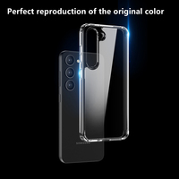 Funda de Teléfono Personalizada para Samsung HD 9H, Cristal Transparente para S23 S25 S26 Plus, Moderna, Impermeable y Resistente a Golpes