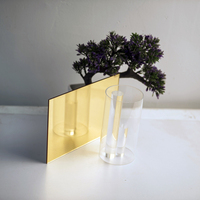 Plaque miroir acrylique PMMA Aulen en gros, résistante aux rayures et aux UV, avec service de découpe